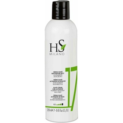 HS MILANO Glaze Cream Curl Activator krém na oživenie kučeravých vlasov