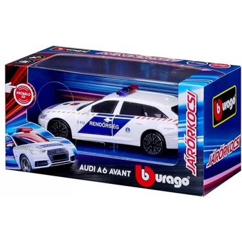 REGIO JÁTÉK Bburago: Унгарска полицейска кола Audi A6 - 1: 43 (66712)