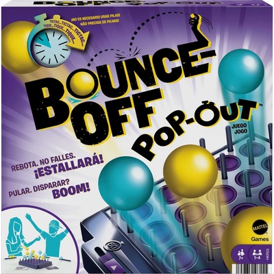 Mattel Мател Bounce Off Pop Out Skill настолна игра (GXP-870374)