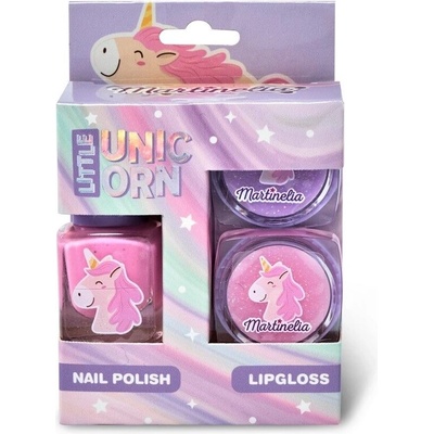 Aquarius Cosmetic Козметичен комплект, Martinelia, Little Unicorn, 3 части (MA24130)