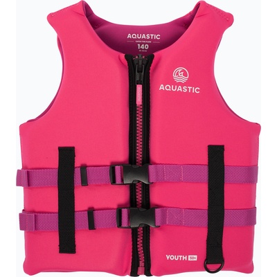 AQUASTIC Детска жилетка AQUASTIC Youth 50N за спускане в розово