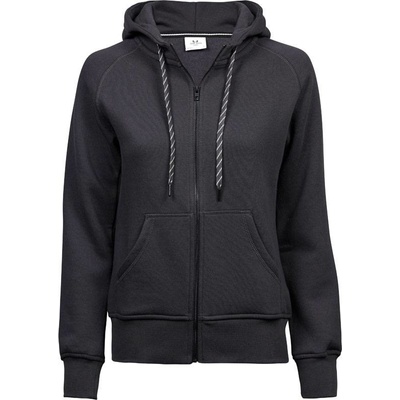 Tee Jays 5436 Dámska mikina s kapucňou sivá dark