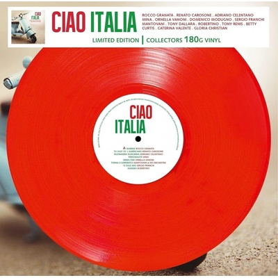 Ciao Italia - Limitiert und 1111 Stück nummeriert - 180gr. splattered Rocco Granátové jablko LP
