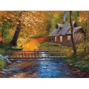 SunsOut - Puzzle Creekside Neighbors - 500 piese