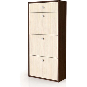 Bogdan Furniture G Шкаф за обувки Мебели Богдан 321bm, венге и астра