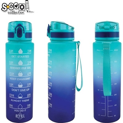 S-COOL Пластмасова бутилка за вода scool