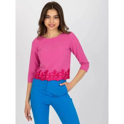 Blouse LK BZ 505970.33P dark pink ružová