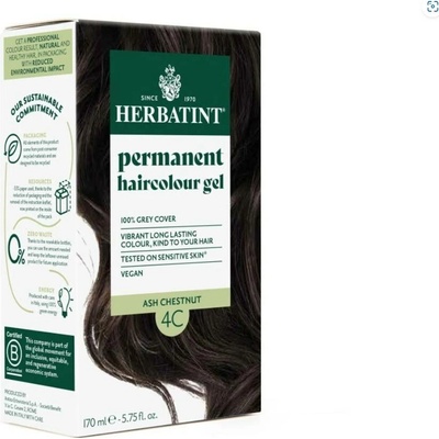 Herbatint permanentní barva na vlasy popelavý kaštan 4C 150 ml
