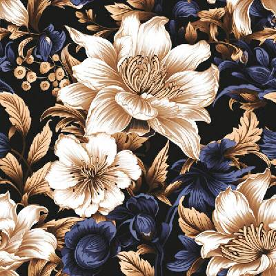 ZET servis Ubrousky Glam Flower 33x33 cm 20 ks