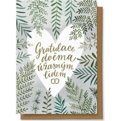 Chaukiss Gratulace dvěma úžasným lidem - zlaté písmo