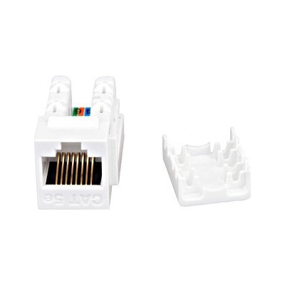 Schrack Keystone RJ45 AMPARO Cat.6 SFA bílý HVSMRJ6UWS