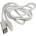 Dudao A4EU USB-A/Lightning bílý