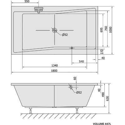 Polysan QUEST 180 x 100 cm 78511 – Zboží Mobilmania