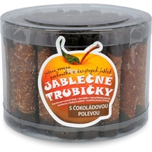 Natural Jihlava Trutna jablčné trubičky s čokoládovou polevou dóza 450 g