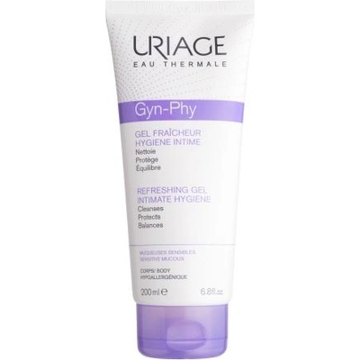 Uriage Gyn-Phy Refreshing Gel освежаващ интимен почистващ гел за чувствителна кожа 200 ml за жени