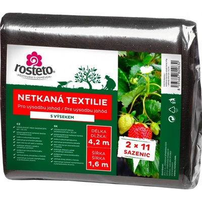 Neotex / netkaná textilie výsek 45g jahody 1,6 x 4,2 m – Zboží Dáma