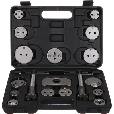 SIXTOL Stlačovák brzdových piestov Mechanic Brake Set Black 18, súprava 18 ks