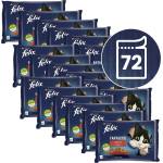 FELIX Капсули FELIX Fantastic с говеждо и пиле в желе 72 x 85 г