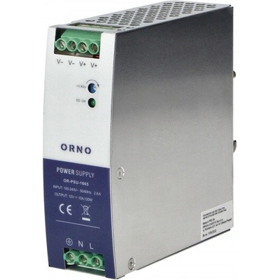 ORNO 24V Zdroj na DIN lištu DC, 10A, 120W