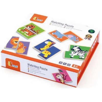 Viga puzzle zvieratá