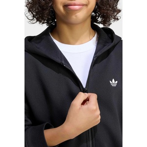 Adidas суичър с цип и качулка за деца с памук (KQ8436)