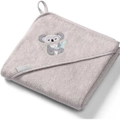 Babyono Бебешка хавлия с качулка Babyono - 346, 100 х 100 cm, бежова (5901435416358)