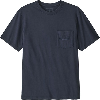 Patagonia Мъжка тениска Patagonia MW '95 Oval Logo Pocket Tee T-shirt - New Navy - размер XL (216-8010-0215)