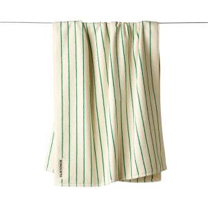 Bongusta Плажна кърпа Bongusta Naram Bath Towels Beach towel - Pure White / Grass - размер 70 x 140 cm (581-0258-0711)