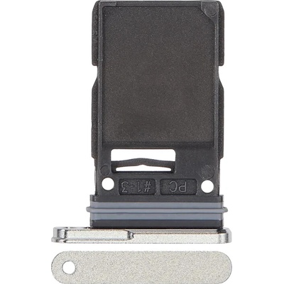 For_Samsung Šuplík na SIM kartu Samsung Galaxy S25 Ultra – bielo-strieborný titan SAM7661