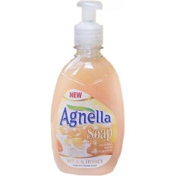 Image 1 of Течен сапун Agnella milk&honey помпа 400мл