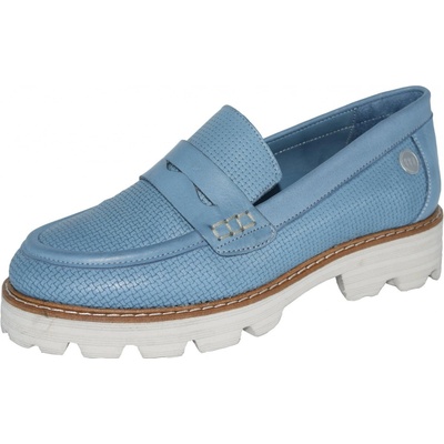 Mammamia dámské mokasíny D23YA-3155-LX modrá