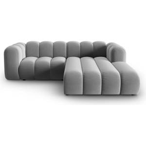 Micadoni Светлосив ъглов диван (десен ъгъл) Lupine - Micadoni Home (MIC_0RC_44_F1_LUPINE5)