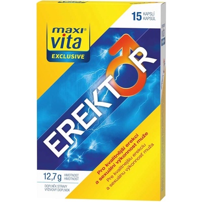 Maxi Vita Exclusive Erektor 15 kapslí