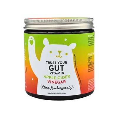 Bears With Benefits Vitamíny zažívání & detox bez cukru Trust your gut 60 ks