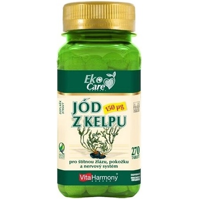 VitaHarmony Jód z kelpu 150 µg 270 tablet
