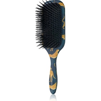 Denman D90L Tangle Tamer Ultra Deluxe Leopard плоска четка