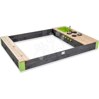 Aksent Wooden Sandpit Exit Toys 440 kg 200*140 cm
