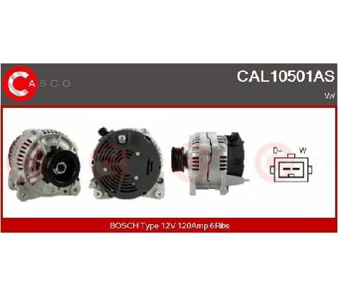 generátor CASCO CAL10501AS