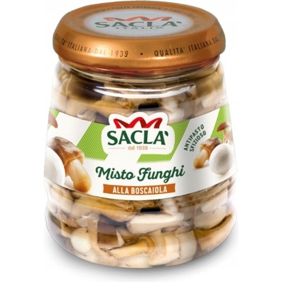 Sacla Misto Funghi Boscaiola lesní houby v oleji 290g
