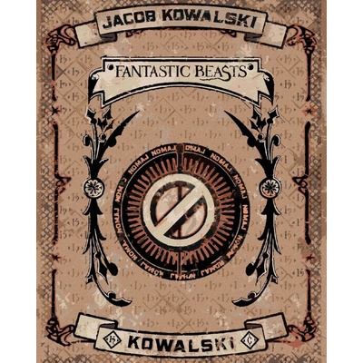 Zuty Plakát jacob kowalski fantastická zvířata 40 x 50 cm vypnuté plátno na rám 8596530201892