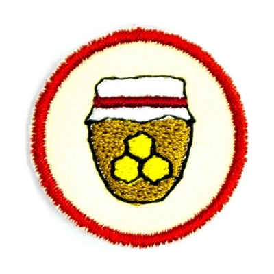 Odborka Včelár - červený