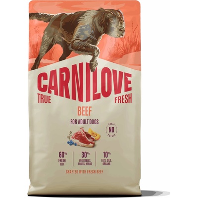 Carnilove True Fresh Dog Adult All Breeds Beef 12 kg