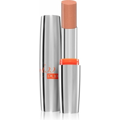 Pupa Milano Miss Pupa Ultra Shiny Lipstick hydratačný lesklý rúž 100 Cream 2,4 ml