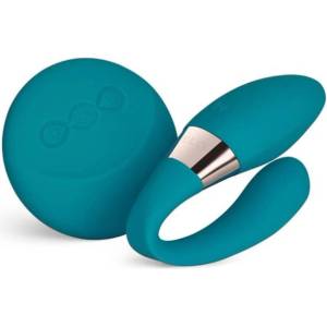 LELO Tiani Duo - вибратор за двойки - силикон - син