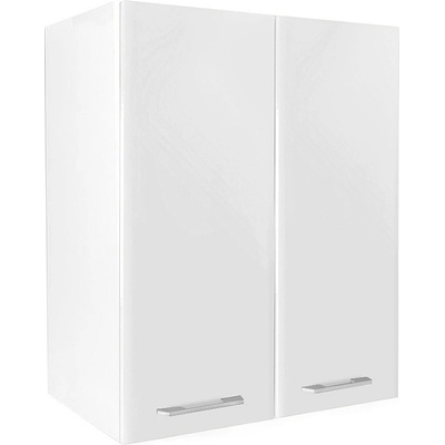Matis Кухненски шкаф горен с две врати in mdf v60 бял гланц