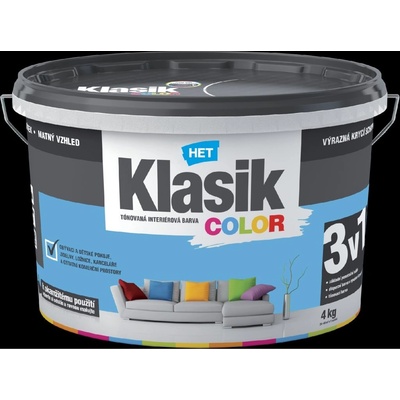 HET Klasik COLOR 4 KG, klasik color Modrý KC 417