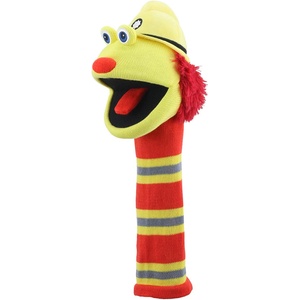 The Puppet Company Кукла за куклен театър Чорапено Чудовище Пожарникарят Флинт, 38 см