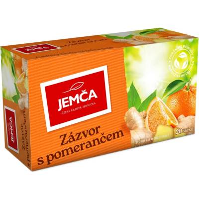 Jemča Zázvor s pomarančom bylinný čaj 20 ks