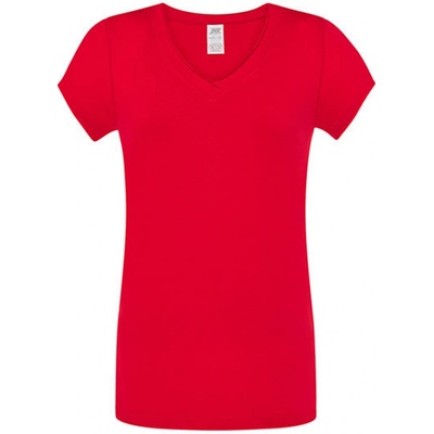 Dámské V-Neck Sicilia Červená