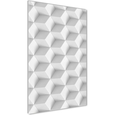 Vertikálny fotoobraz na skle Abstrakcie 3D 50x100 cm